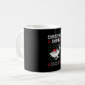 Mug Noël de Noël de Shark laid (Devant gauche)