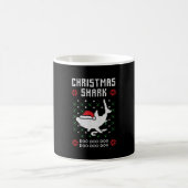 Mug Noël de Noël de Shark laid (Centre)