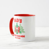 Mug Noël de papa personnalisé (Devant gauche)