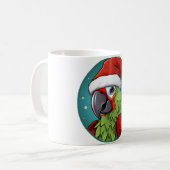 Mug Noël de perroquet (Devant gauche)