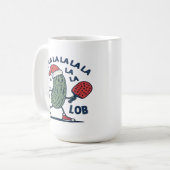 Mug Noël de Pickball (Devant gauche)