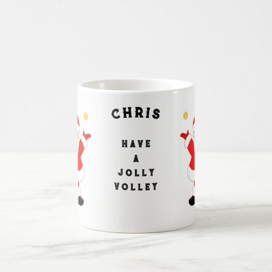 Mug Noël de Pickball (Centre)