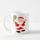 Mug Noël de pickleball (Gauche)