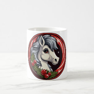 Mug Noël de Poney