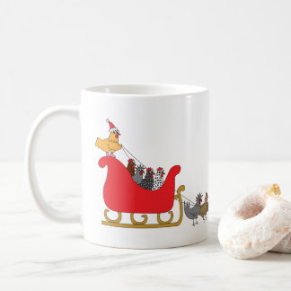 Mug Noël de poulets