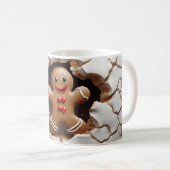 Mug Noël de Snowman 3D (Devant droit)