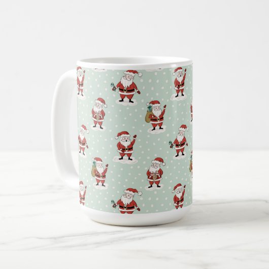 Mug Noël de Snowy Père Noël (Devant gauche)