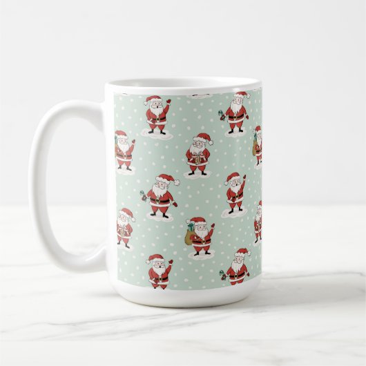 Mug Noël de Snowy Père Noël (Gauche)