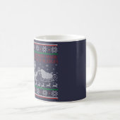 Mug Noël de soudeur (Devant droit)