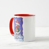 Mug Noël de St Bernard (Devant gauche)