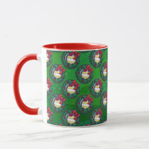 Mug Noël de volley-ball