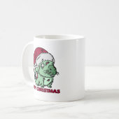 Mug Noël de Zombie Capybara (Devant gauche)