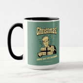 Mug Noël : Découvrez mon forfait (Gauche)
