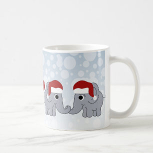 Mug Noël d'éléphant