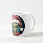 Mug Noël des Aliens (Devant droit)