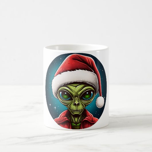 Mug Noël des Aliens (Centre)