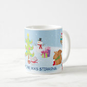 Mug Noël des animaux (Devant droit)