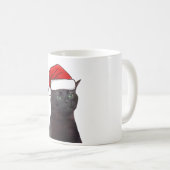 Mug Noël des chats Zout (Devant droit)
