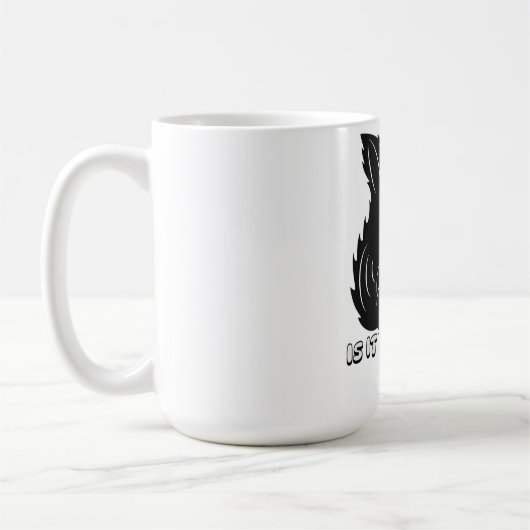Mug noël des écureuils, est-ce encore noël? (Gauche)