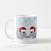 Mug Noël des éléphants (Gauche)