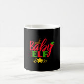 Mug Noël des elfes de bébé (Centre)