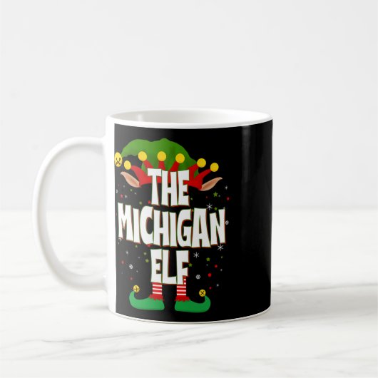 Mug Noël des elfes du Michigan (Gauche)