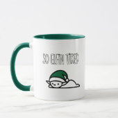 Mug Noël des elfes endormis - pour Noël (Gauche)