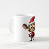 Mug Noël des fourmis (Devant gauche)