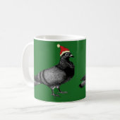 Mug noël des pigeons (Devant gauche)