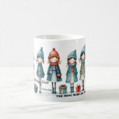Mug Noël des soeurs de filles Whimsical (Centre)