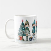 Mug Noël des soeurs de filles Whimsical (Gauche)