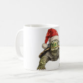 Mug Noël des tortues (Devant gauche)