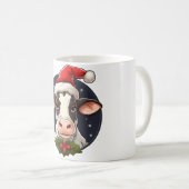 Mug Noël des vaches (Devant droit)