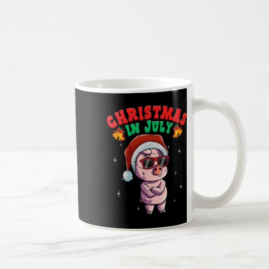 Mug Noël d'été en juillet 1 (Droite)