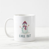 Mug Noël d'hiver de style vintage (Gauche)