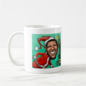 Mug Noël d'Obama (Gauche)