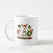 Mug Noël d'oie Noël Lumière Noël Joyeux Goosmas Drôle (Gauche)