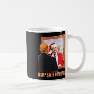 Mug Noël Donald Trump Président 2024 Trump sauve