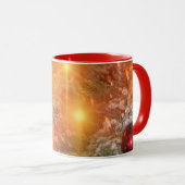 Mug Noël doré (Devant droit)