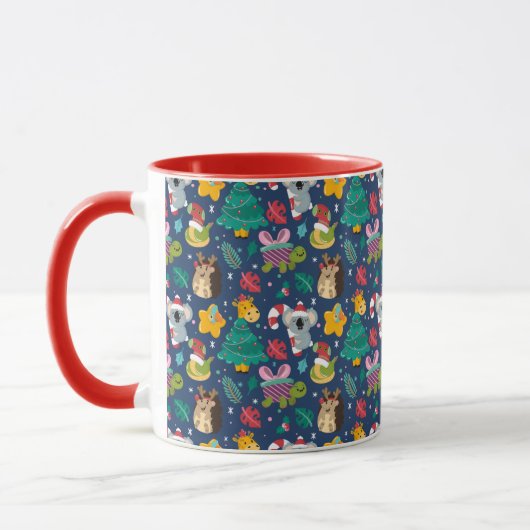 Mug Noël drôle (Gauche)