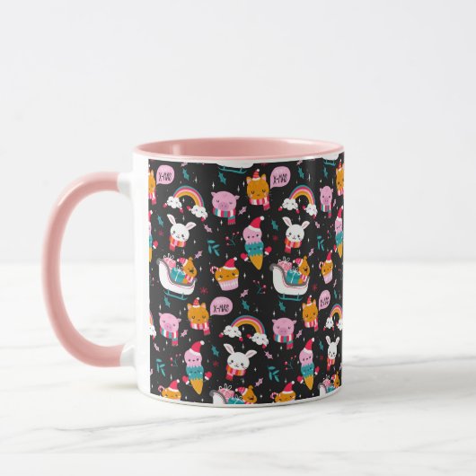 Mug Noël drôle (Gauche)