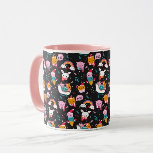 Mug Noël drôle (Devant gauche)