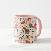 Mug Noël drôle (Devant droit)