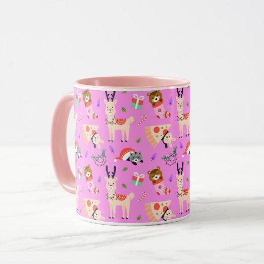 Mug Noël drôle (Devant gauche)