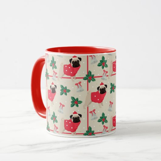 Mug Noël drôle (Devant gauche)
