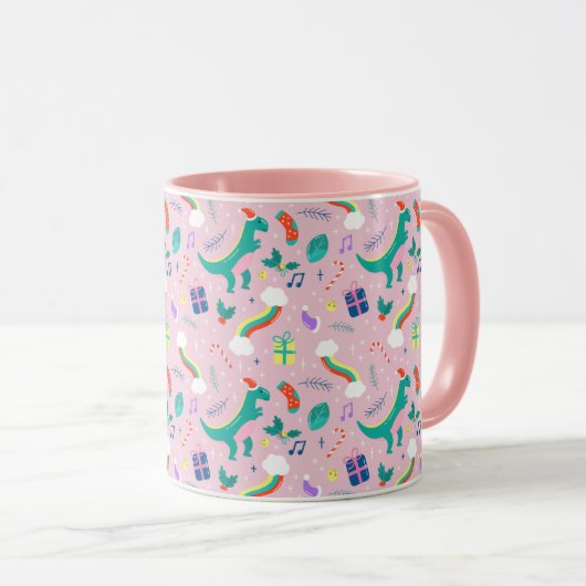 Mug Noël drôle (Devant droit)