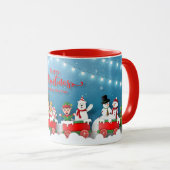 Mug Noël drôle (Devant droit)