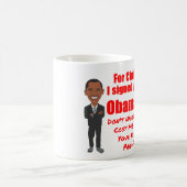 Mug Noël drôle d'ObamaCare (Centre)