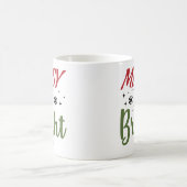 Mug Noël drôle et désordonné (Centre)