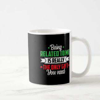 Mug Noël Drôle Être Lié À Moi Famille Plaisanterie Xm
